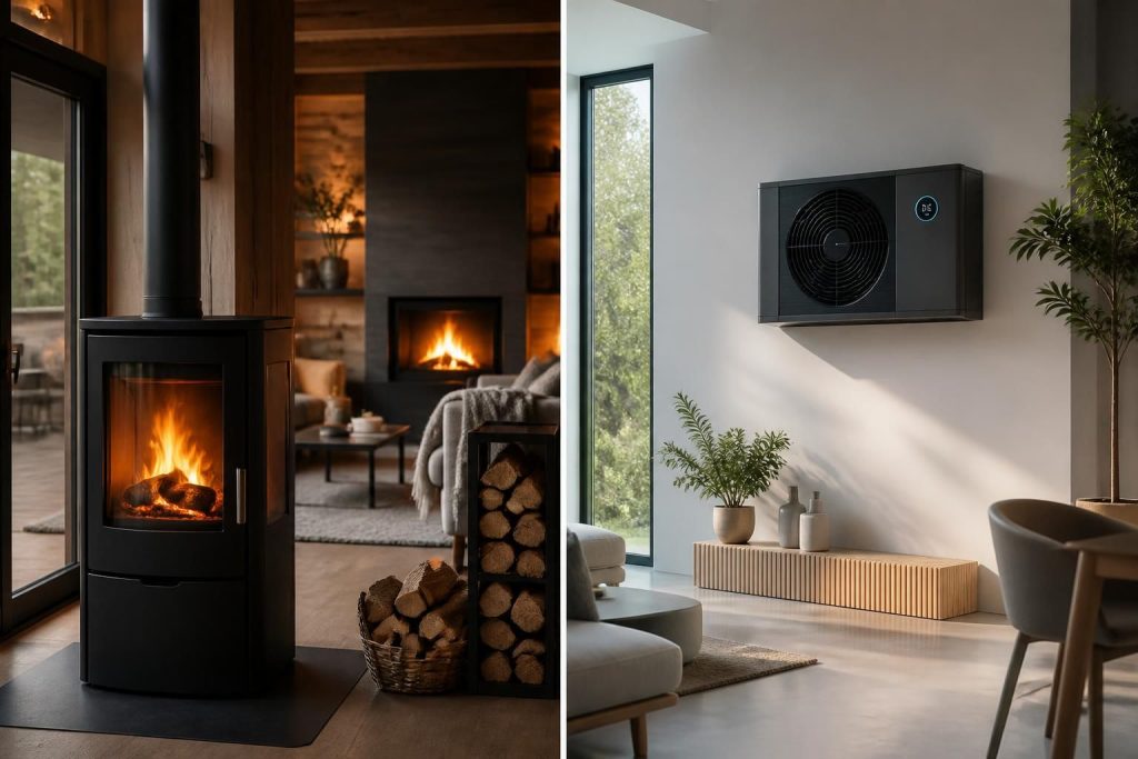 découvrez notre comparatif 2026 entre le chauffage au bois et la pompe à chaleur pour choisir la solution la plus efficace, économique et écologique pour votre maison.