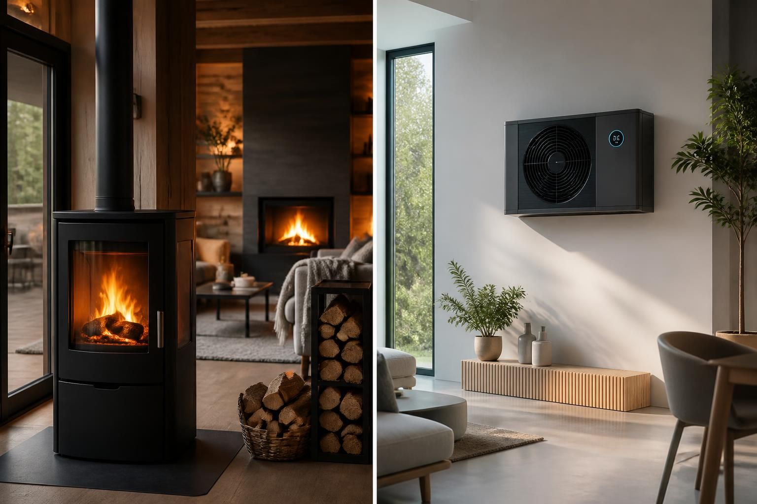 découvrez notre comparatif 2026 entre le chauffage au bois et la pompe à chaleur pour choisir la solution la plus efficace, économique et écologique pour votre maison.